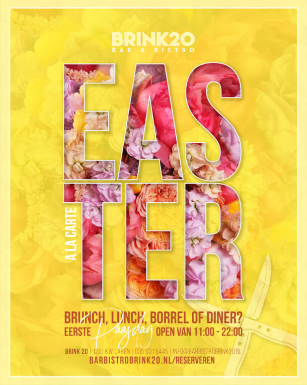 Pasen Bar Bistro Brink20 Laren